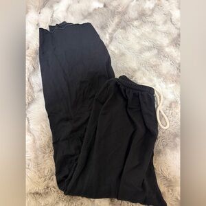 Aerie Black Wide Leg Pants